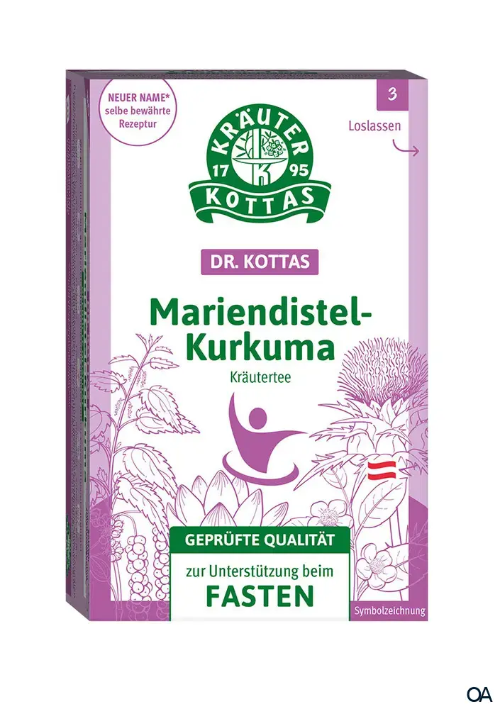 Dr. Kottas Mariendistel-Kurkuma Kräutertee