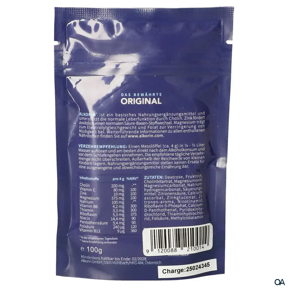 ALKORIN® Dem nächsten Tag zuliebe Pulver