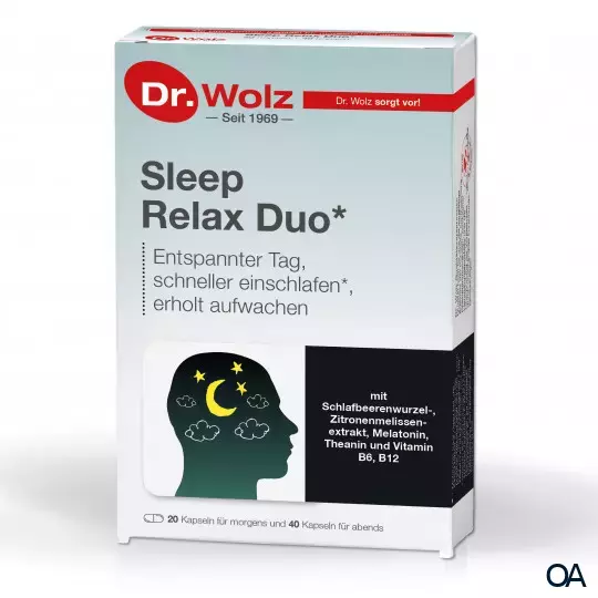 Dr. Wolz Sleep Relax Duo Kapseln Dr. Wolz Sleep Relax Duo Kapseln