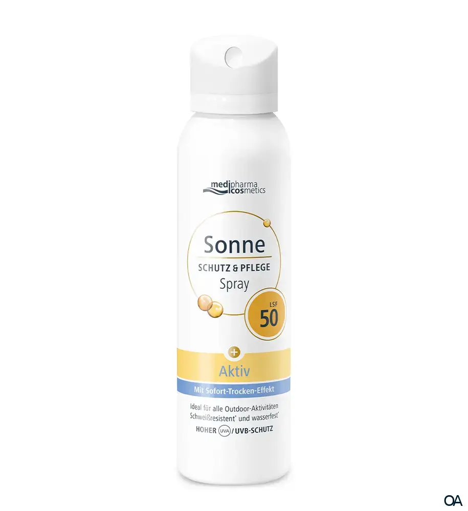 medipharma cosmetics Sonne Schutz & Pflege Aktiv Aerosol-Spray LSF 50+ medipharma cosmetics Sonne Schutz & Pflege Aktiv Aerosol-Spray LSF 50+
