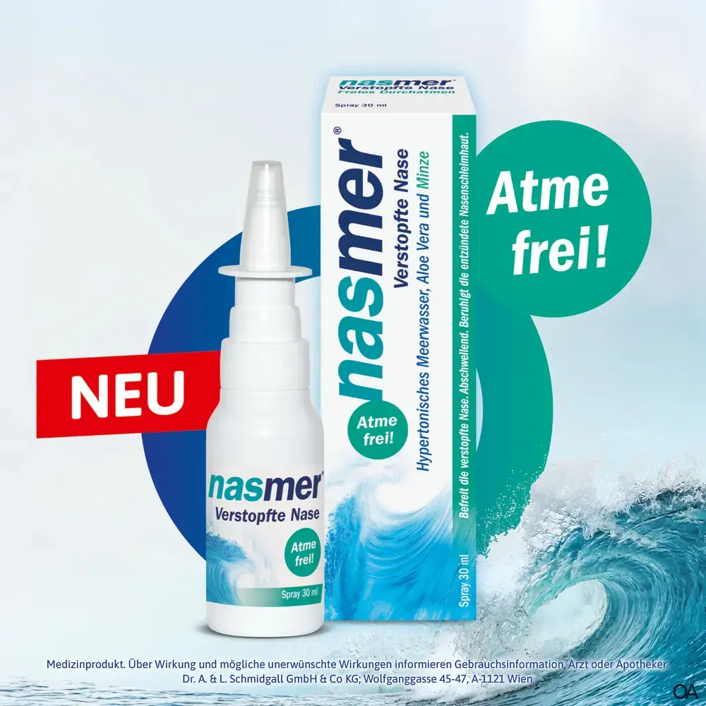 Nasmer® Verstopfte Nase Nasenspray