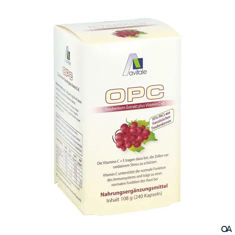 Avitale OPC Traubenkernextrakt Kapseln