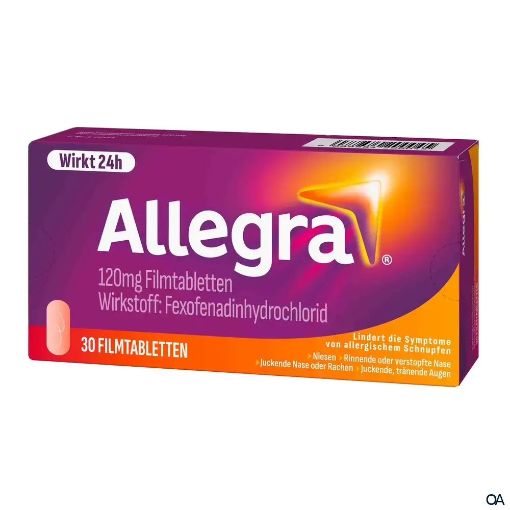 Allegra 120 mg Filmtabletten Allegra 120 mg Filmtabletten