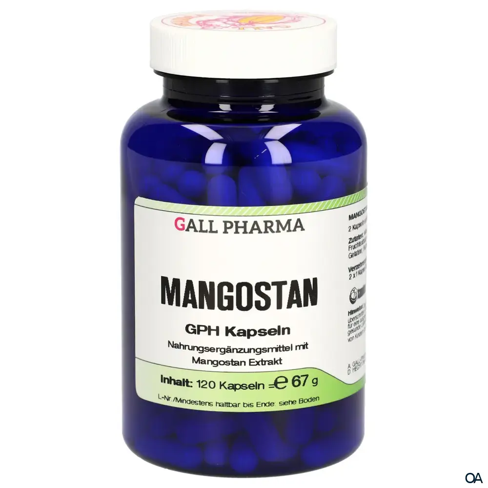 Gall Pharma Mangostan Kapseln