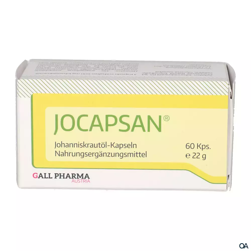 Gall Pharma Jocapsan® Johanniskrautöl Kapseln Gall Pharma Jocapsan® Johanniskrautöl Kapseln