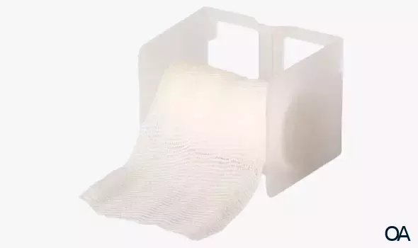 Opraclean® Mullbinde zur Tamponade mit Iodoform 5 cm x 5 m Rolle