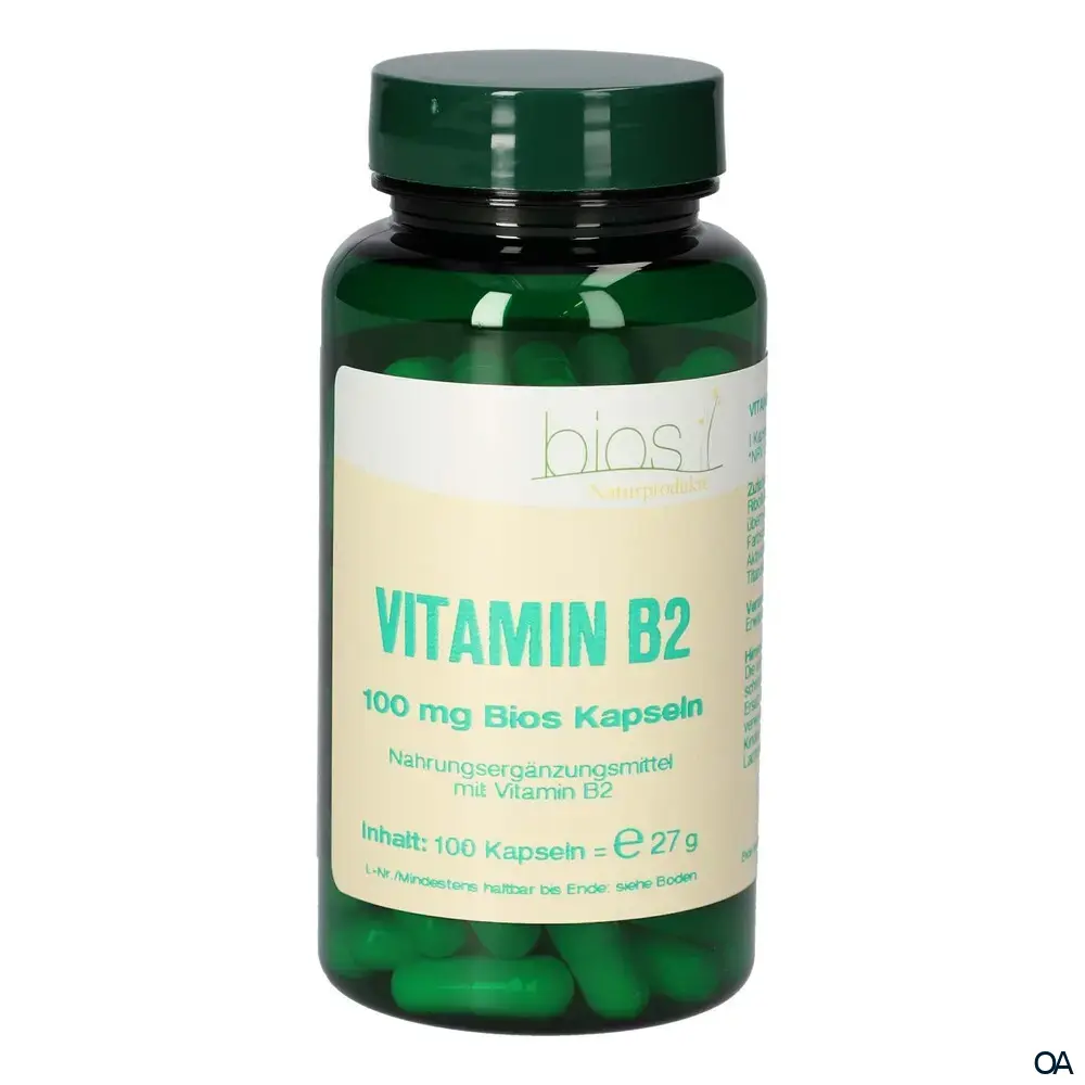 Bios Vitamin B2 100 mg Kapseln