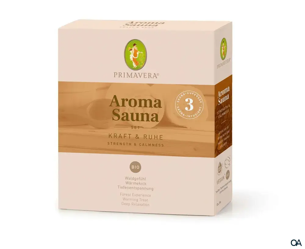 Primavera Set Aroma Sauna Kraft & Ruhe
