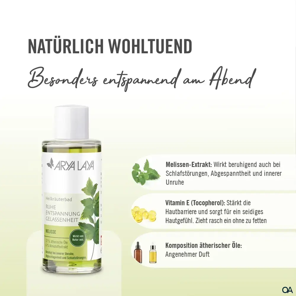 ARYA LAYA Heilkräuterbad Melisse - Ruhe