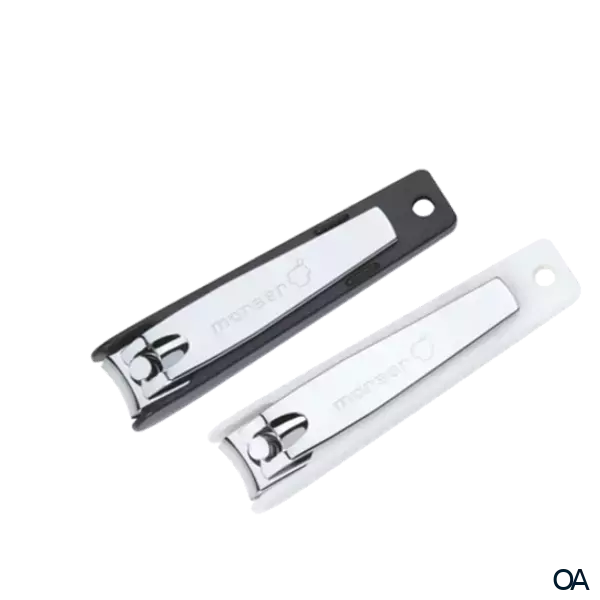 Mörser Solingen 472 Nagelknipser mit Nagelfang, Inox, weiß Mörser Solingen 472 Nagelknipser mit Nagelfang, Inox, weiß