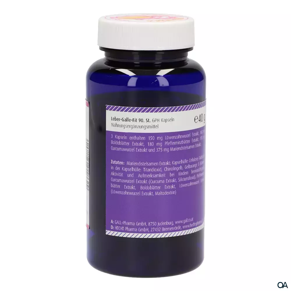 Gall Pharma Leber-Galle Fit Kapseln