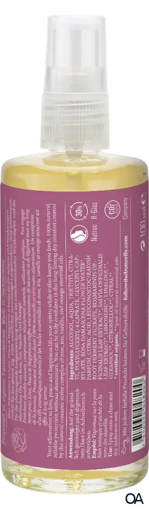 Farfalla Hippie rose Happiness, Deo-Spray