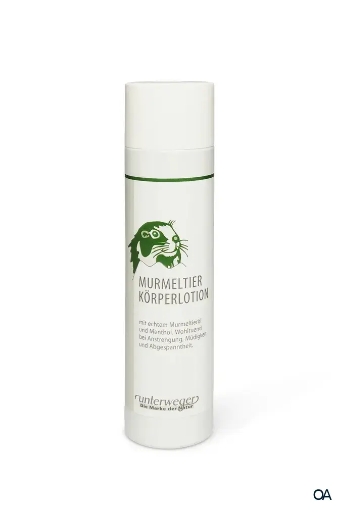 Unterweger Murmeltier Körperlotion