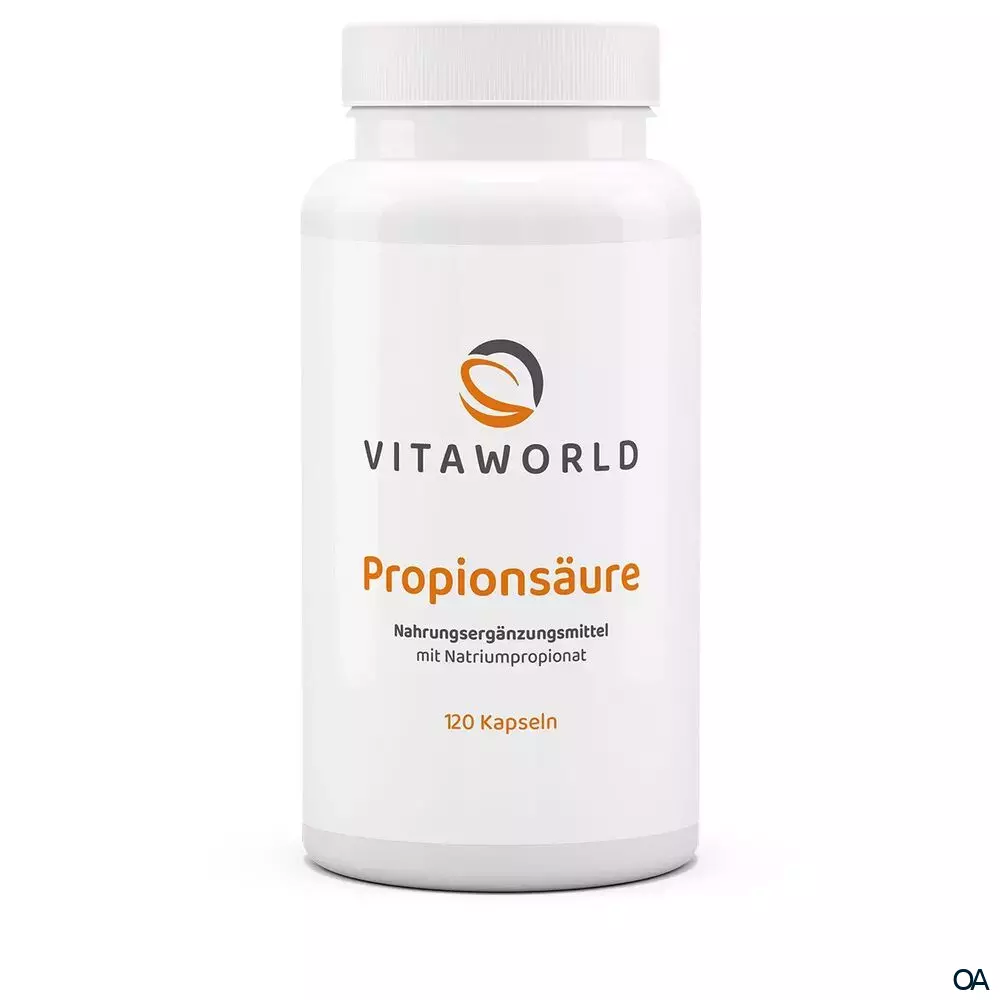 Vitaworld Propionsäure 500 mg Kapseln