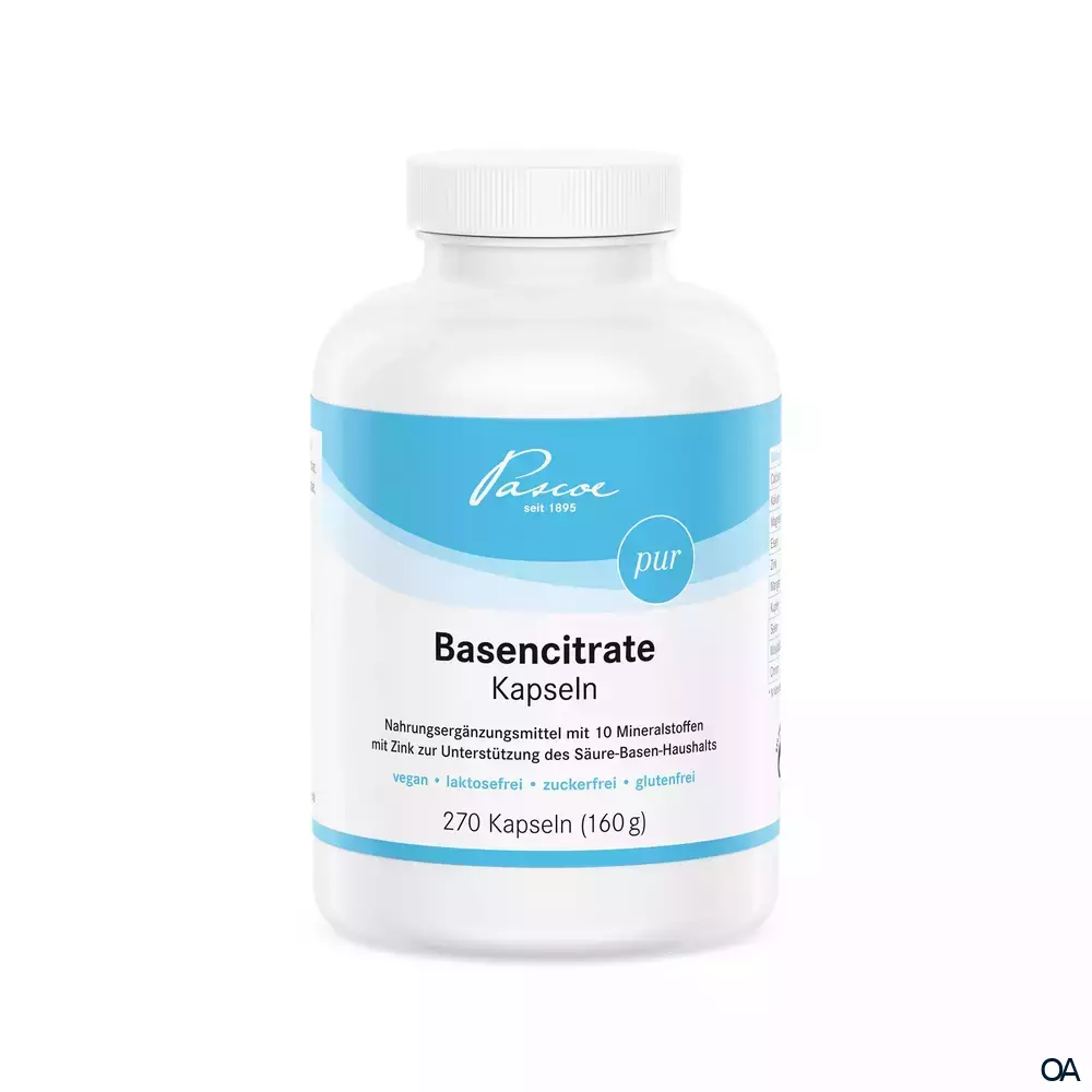 Pascoe Basencitrate Kapseln Pascoe Basencitrate Kapseln