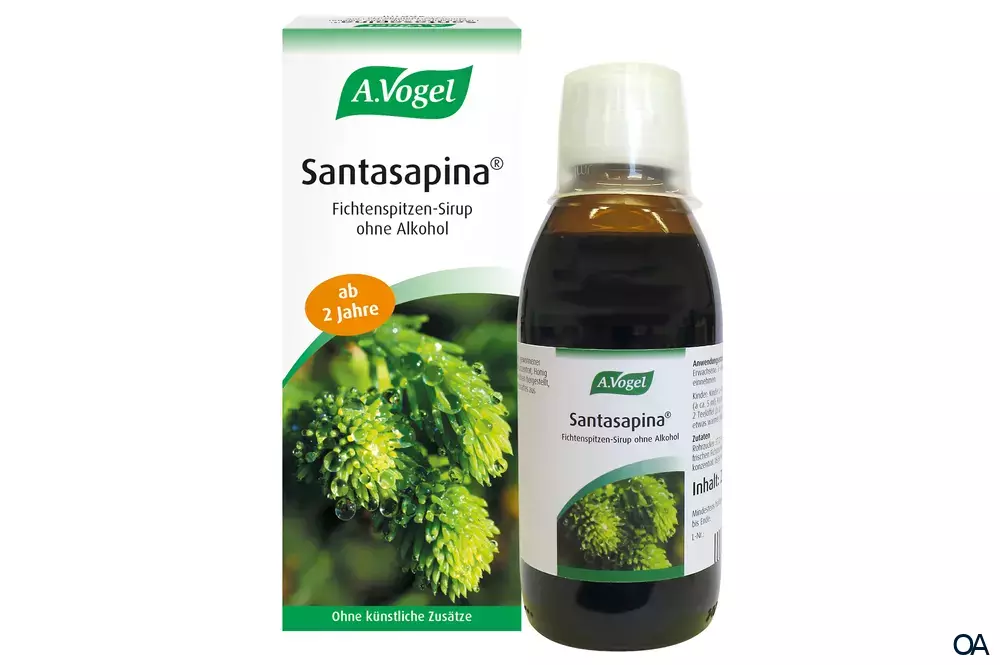 A.Vogel Santasapina Fichtenspitzen-Sirup ohne Alkohol A.Vogel Santasapina Fichtenspitzen-Sirup ohne Alkohol