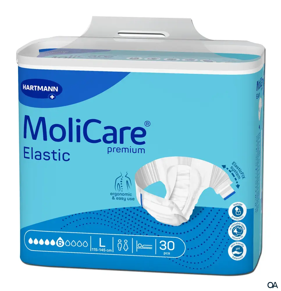 MoliCare® Premium Elastic 6 Tropfen Inkontinenz-Slip - Large