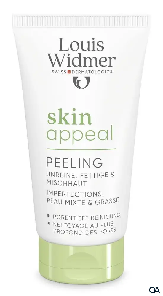 Louis Widmer skinappeal Peeling ohne Parfum