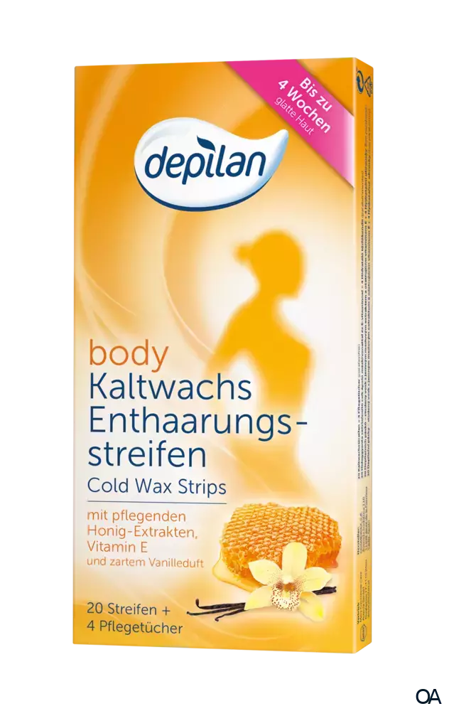depilan Body Kaltwachs Enthaarungsstreifen depilan Body Kaltwachs Enthaarungsstreifen