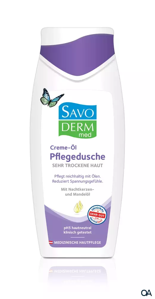 Savoderm med Creme-Öl Pflegedusche
