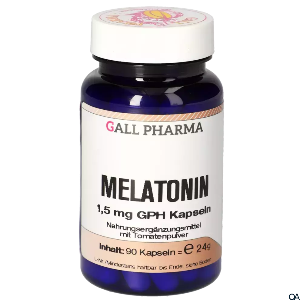 Gall Pharma Melatonin 1,5 mg Kapseln