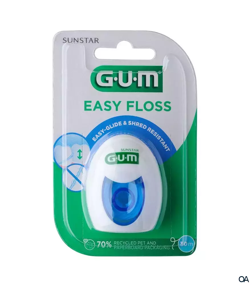 GUM® EASY Floss Zahnseide ungewachst