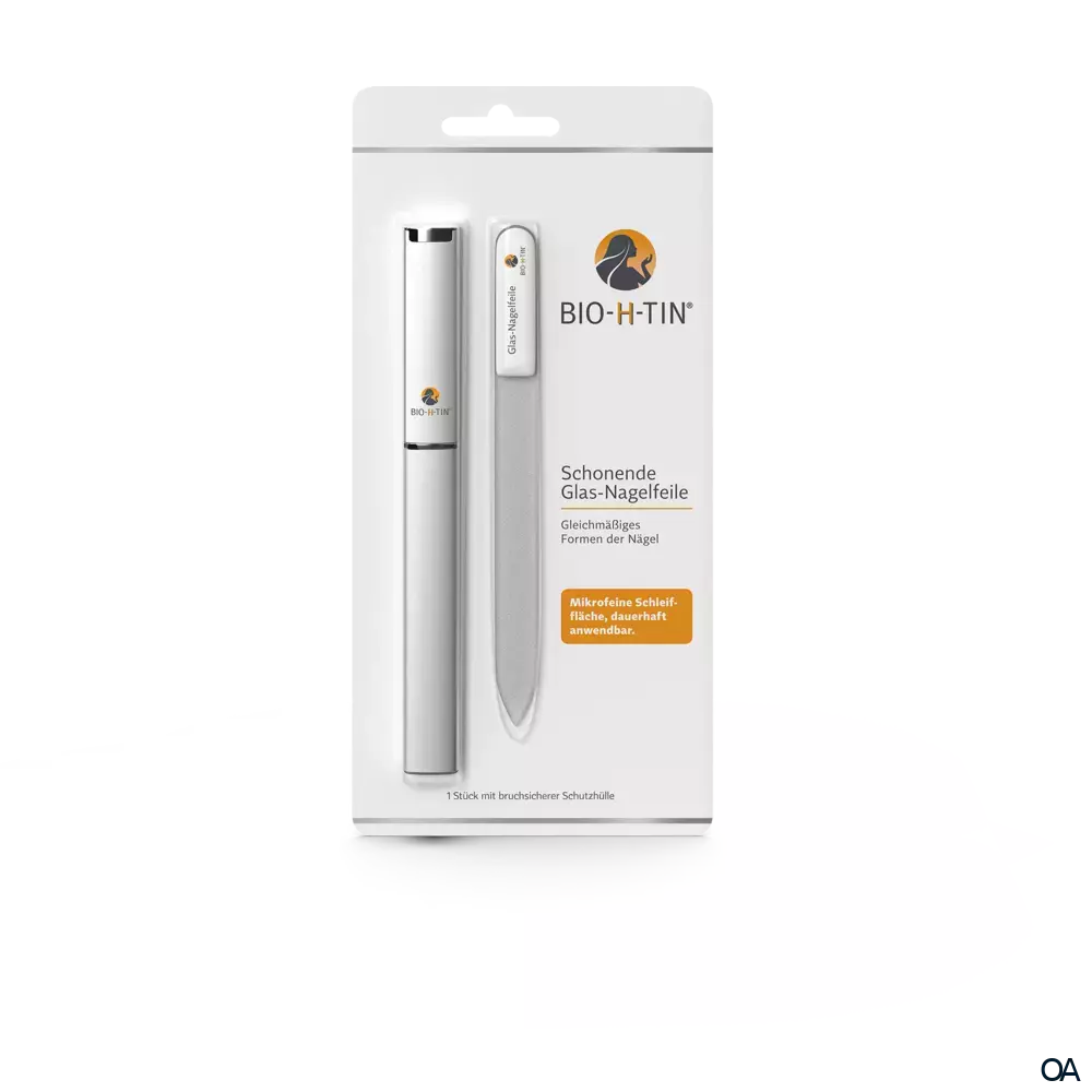 BIO-H-TIN® Schonende Glas-Nagelfeile BIO-H-TIN® Schonende Glas-Nagelfeile