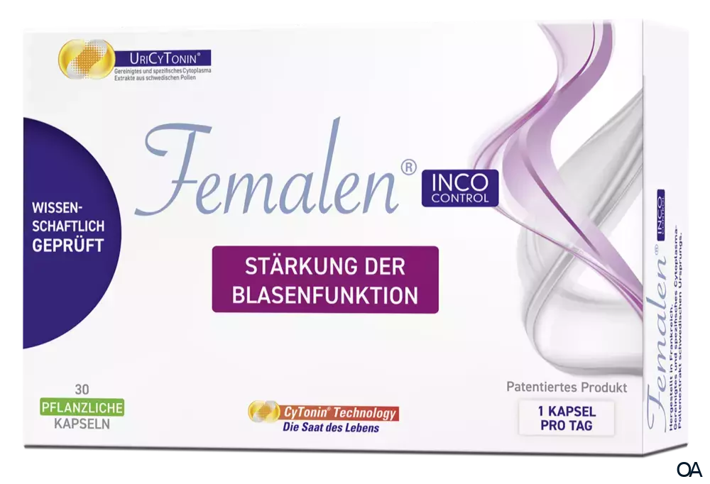 Femalen® Inco Control Kapseln Femalen® Inco Control Kapseln