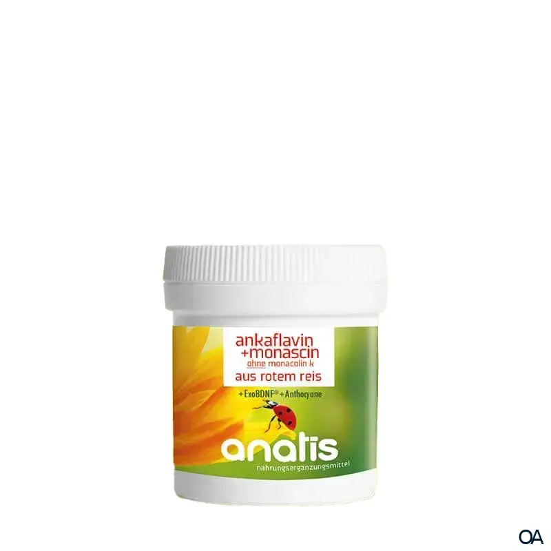 anatis Ankaflavin+Monascin aus rotem Reis +ExoBDNF® Kapseln anatis Ankaflavin+Monascin aus rotem Reis +ExoBDNF® Kapseln