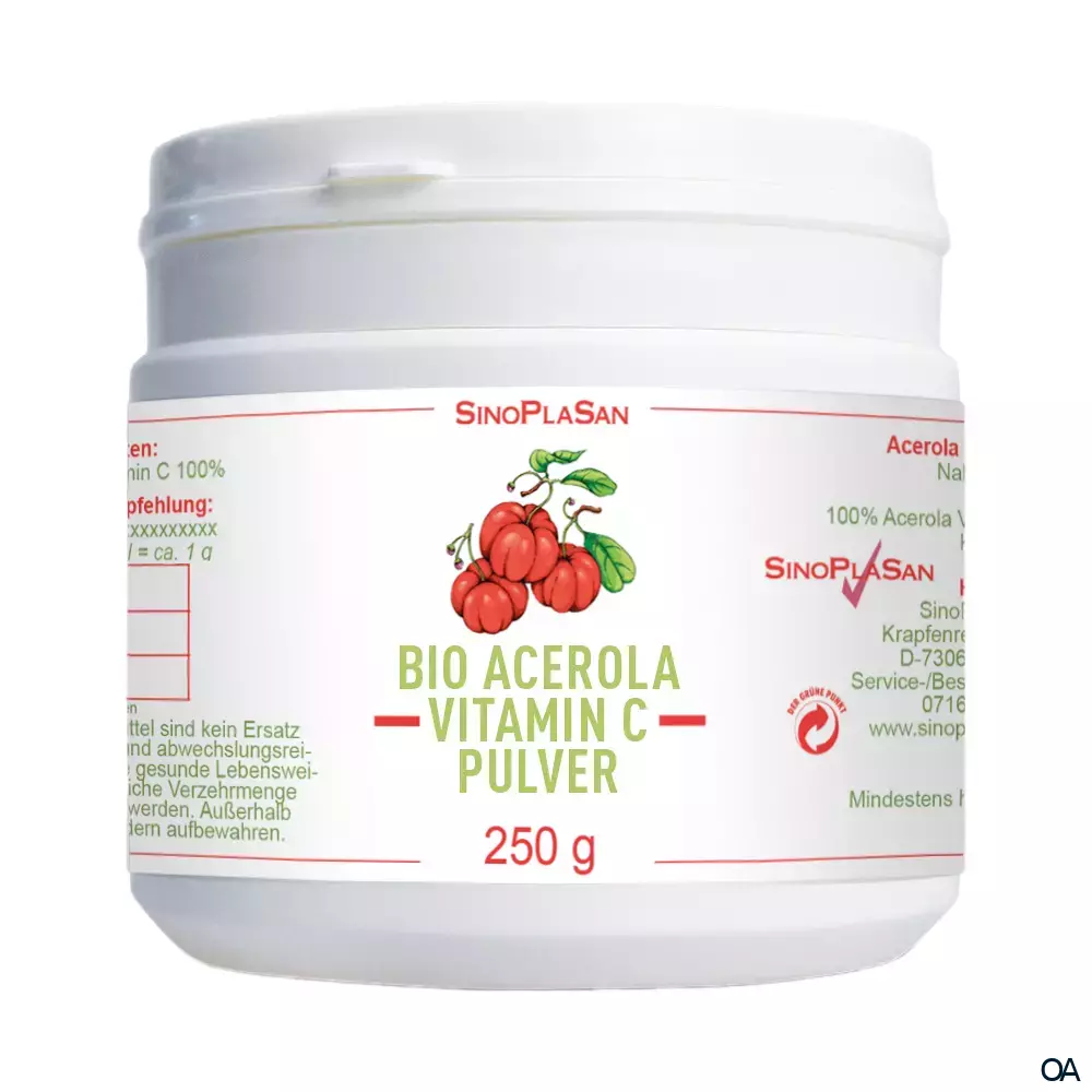 SinoPlaSan BIO Acerola Vitamin C Pulver SinoPlaSan BIO Acerola Vitamin C Pulver