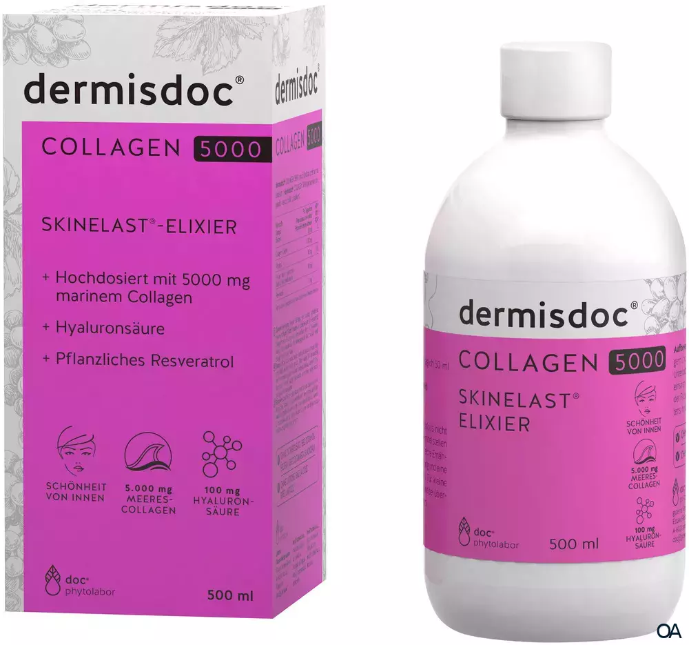 dermisdoc® COLLAGEN 5000 SKINELAST® Elixier dermisdoc® COLLAGEN 5000 SKINELAST® Elixier