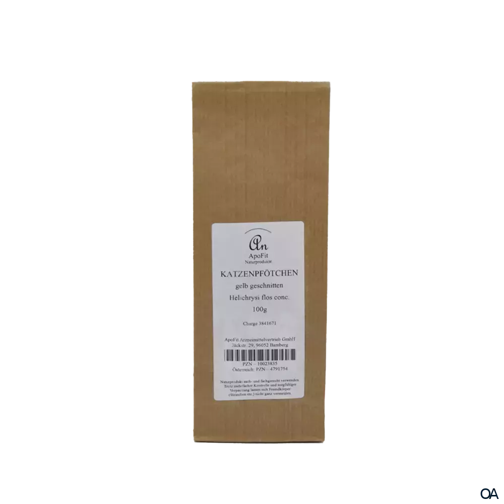 ApoFit Katzenpfötchen gelb geschnitten