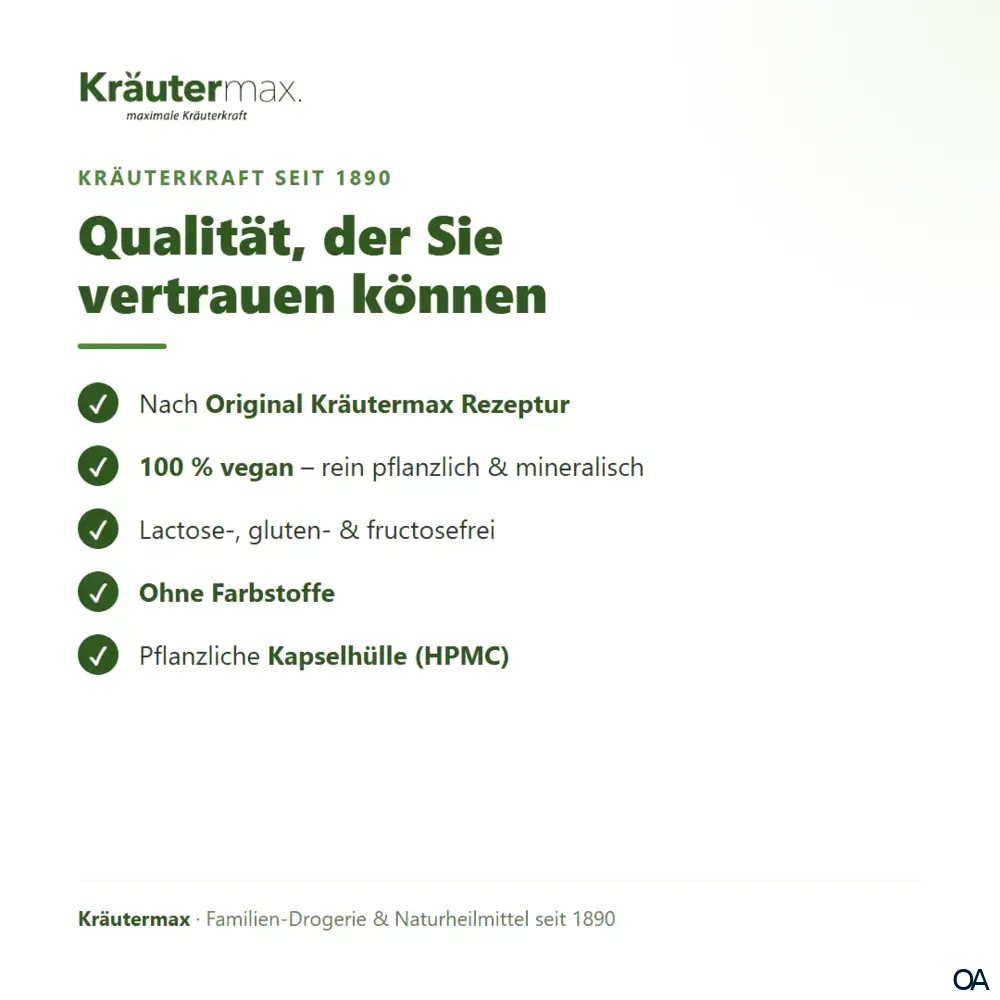 Kräutermax Basen plus Kapseln