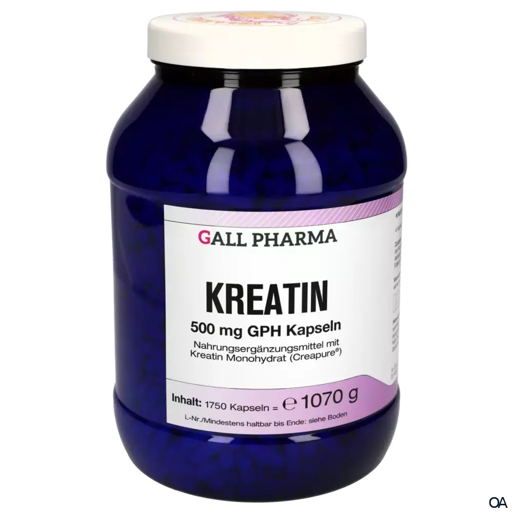 Gall Pharma Kreatin 500 mg Kapseln Gall Pharma Kreatin 500 mg Kapseln