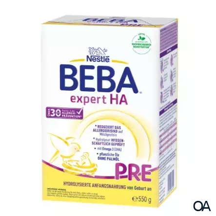 Nestlé Beba Expert HA Pre Anfangsmilch Pulver Nestlé Beba Expert HA Pre Anfangsmilch Pulver