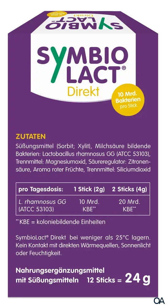 SymbioLact® Direkt Sticks SymbioLact® Direkt Sticks