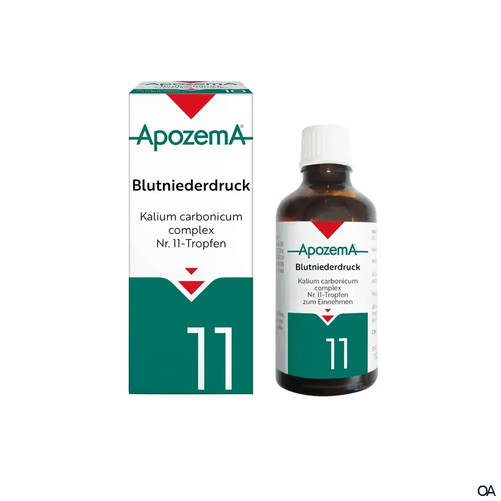 Apozema® Blutniederdruck Kalium carbonicum complex Nr. 11 Tropfen zum Einnehmen
