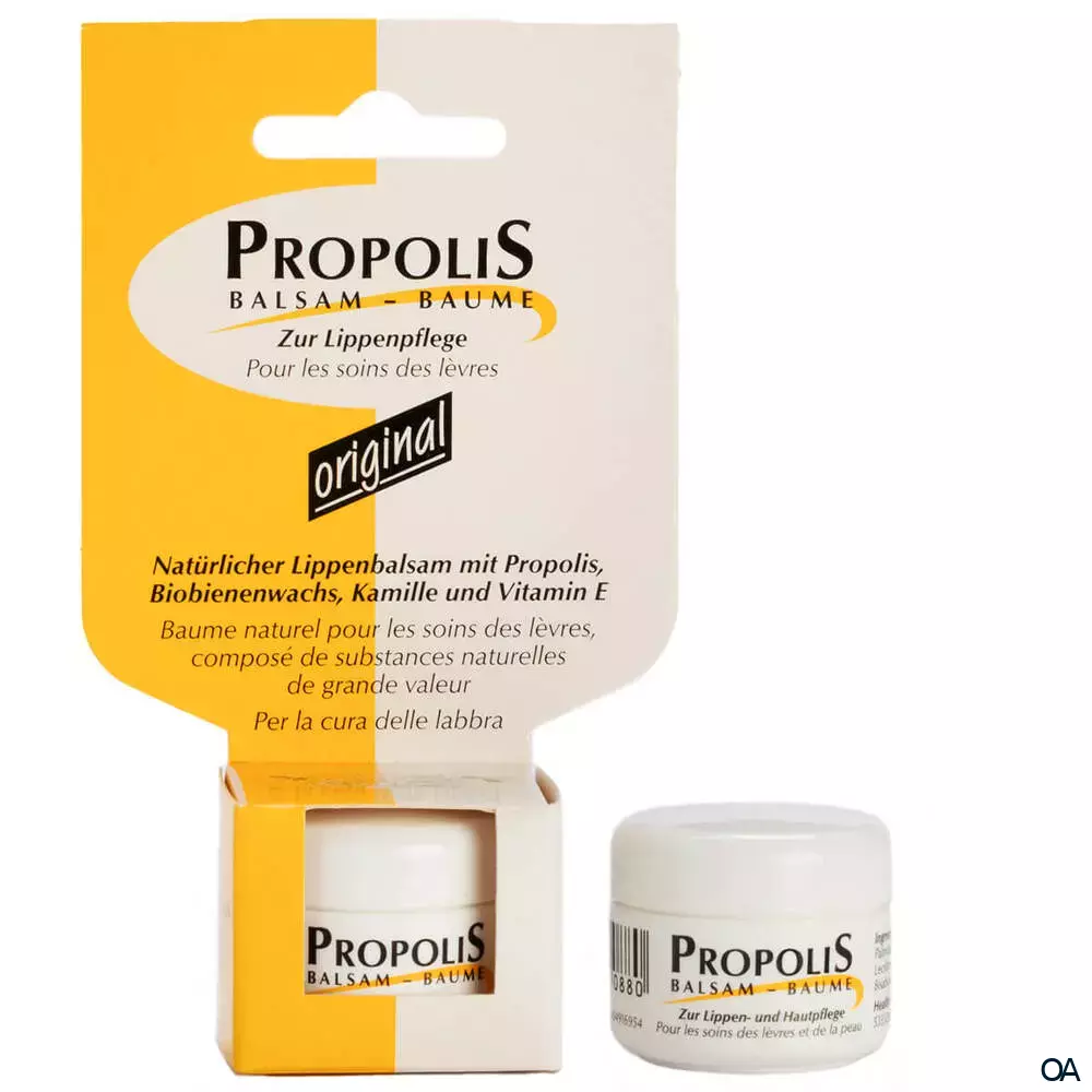 Propolis Lippen- und Hautpflege Balsam Tiegel