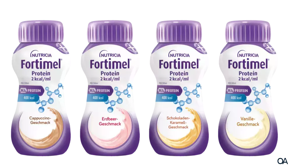Nutricia Fortimel Protein 2 kcal sortiert 200 ml Nutricia Fortimel Protein 2 kcal sortiert 200 ml