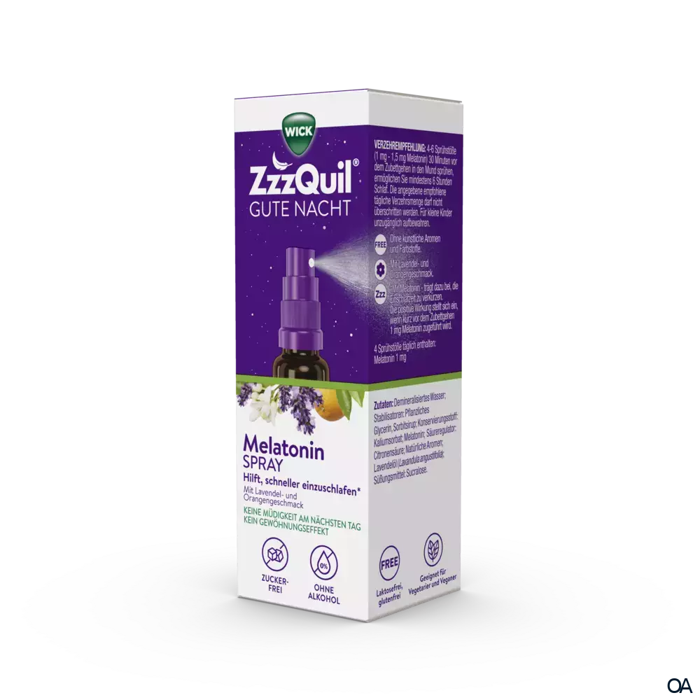 Wick ZzzQuil Gute Nacht Spray