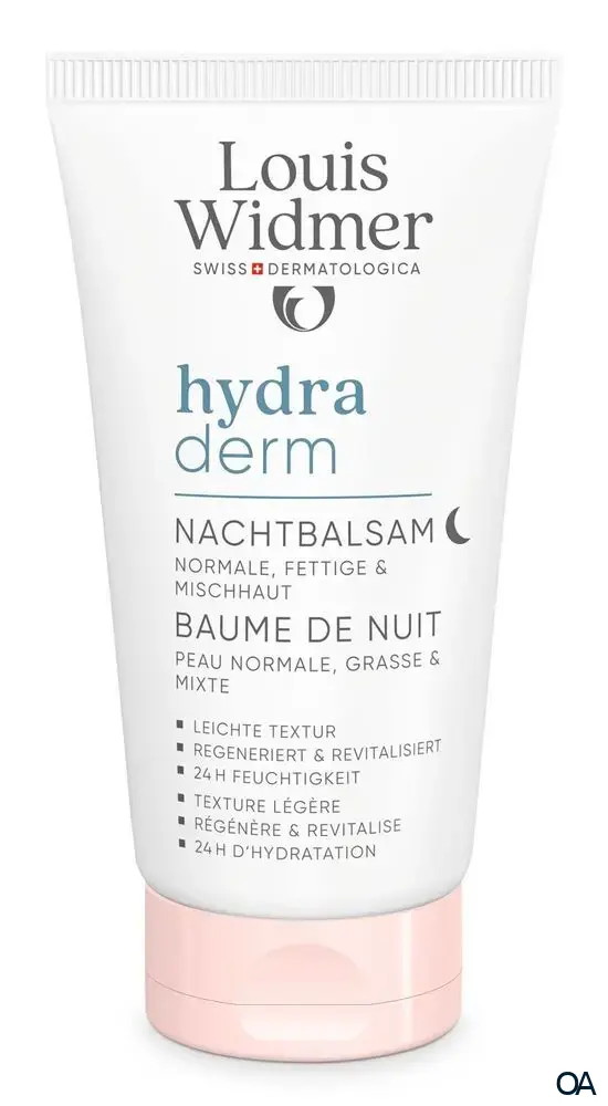 Louis Widmer hydraderm Nachtbalsam - leicht parfümiert