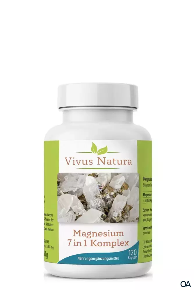 Vivus Natura Magnesium 7 in 1 Komplex Kapseln Vivus Natura Magnesium 7 in 1 Komplex Kapseln