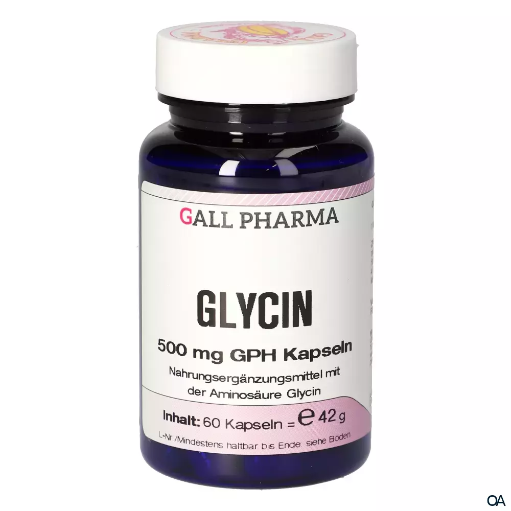 Gall Pharma Glycin 500 mg Kapseln Gall Pharma Glycin 500 mg Kapseln