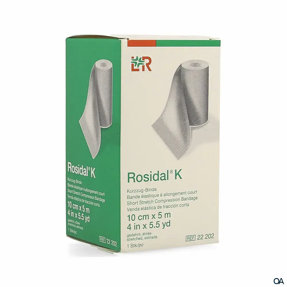 Rosidal® K (kräftig) Kurzzugbinde 10 cm x 5 m Rosidal® K (kräftig) Kurzzugbinde 10 cm x 5 m
