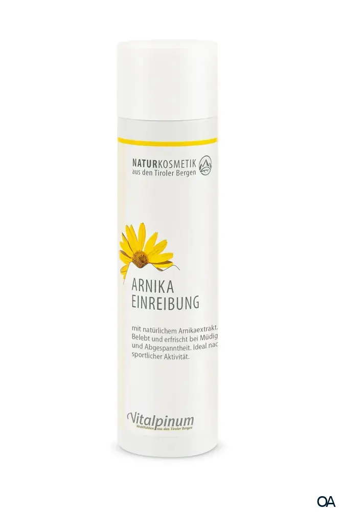 Unterweger Vitalpinum Arnika Einreibung Unterweger Vitalpinum Arnika Einreibung