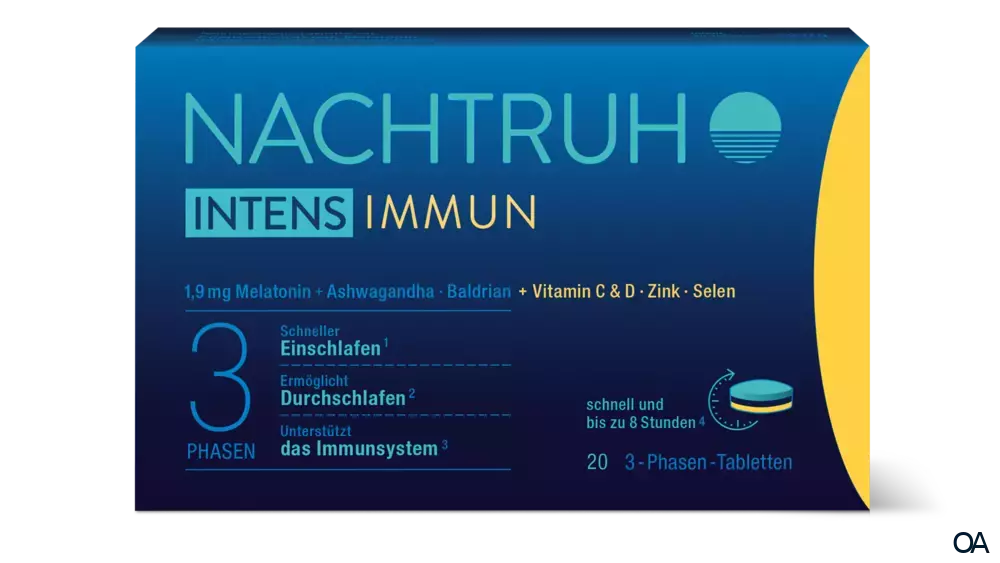 Nachtruh Intens Immun 3-Phasen Tabletten Nachtruh Intens Immun 3-Phasen Tabletten