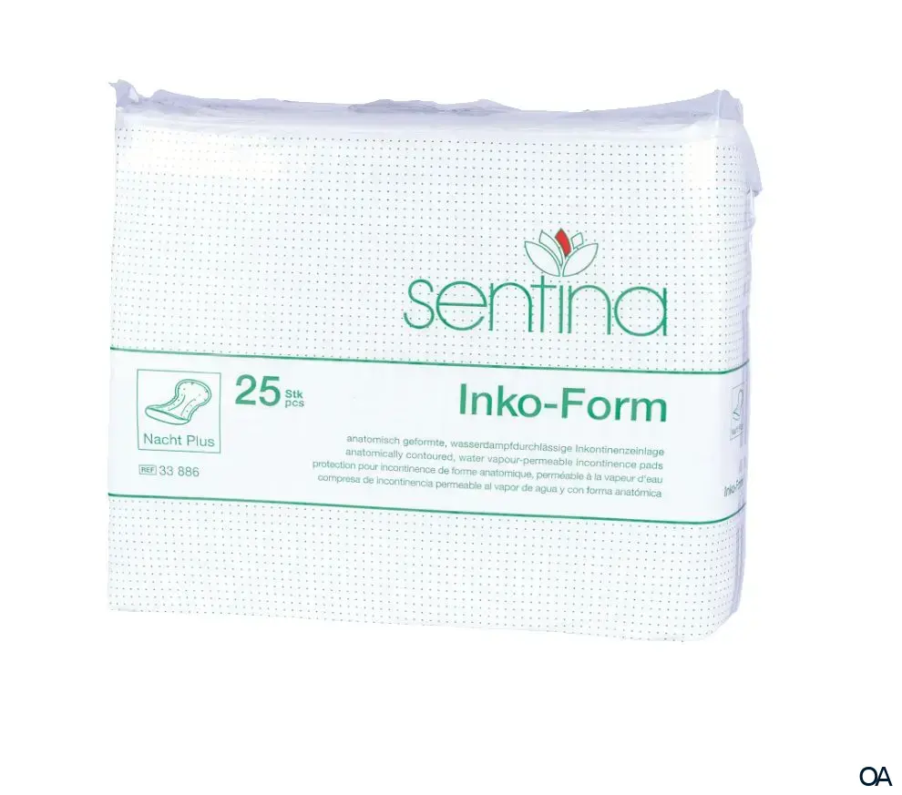 Sentina® Inko Form offenes Inkontinenzsystem Einlagen - Nacht Plus