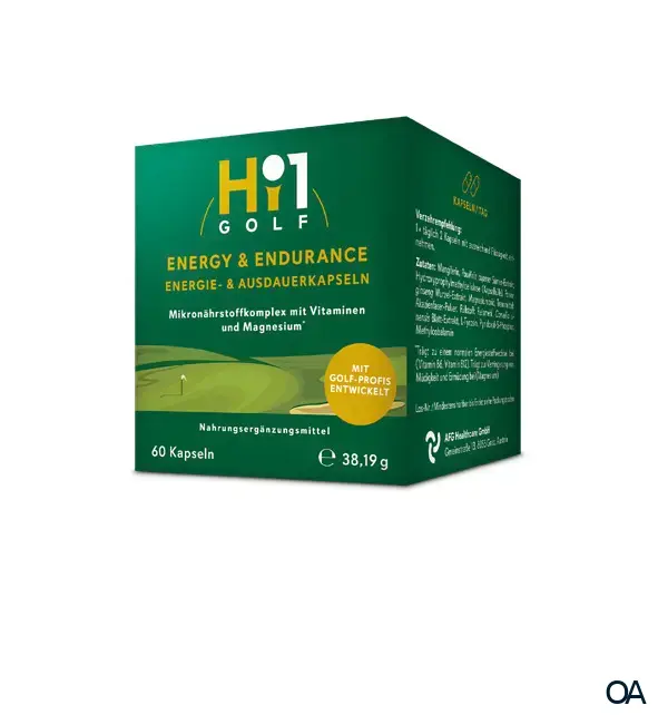 Hi1 GOLF Energy & Endurance Kapseln Hi1 GOLF Energy & Endurance Kapseln