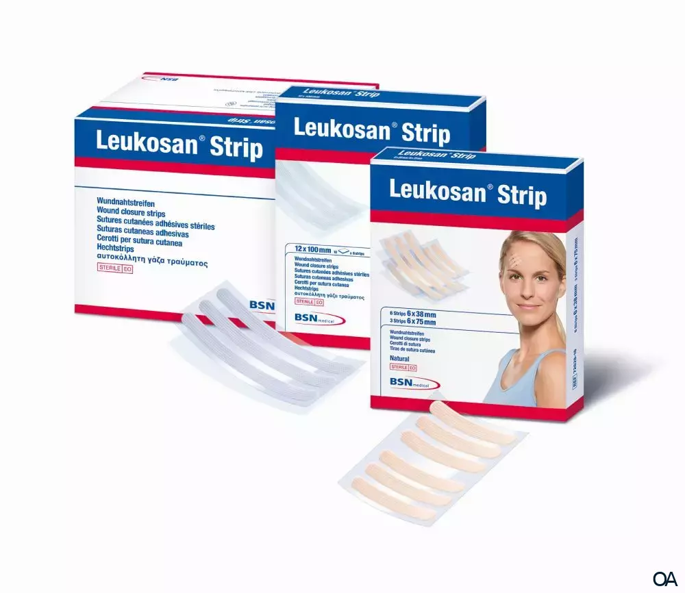 Leukoplast wound closure strip 6 x 100mm