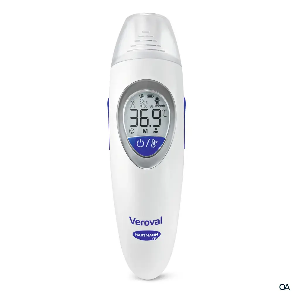 Veroval® family Fieberthermometer für Ohr und Stirn